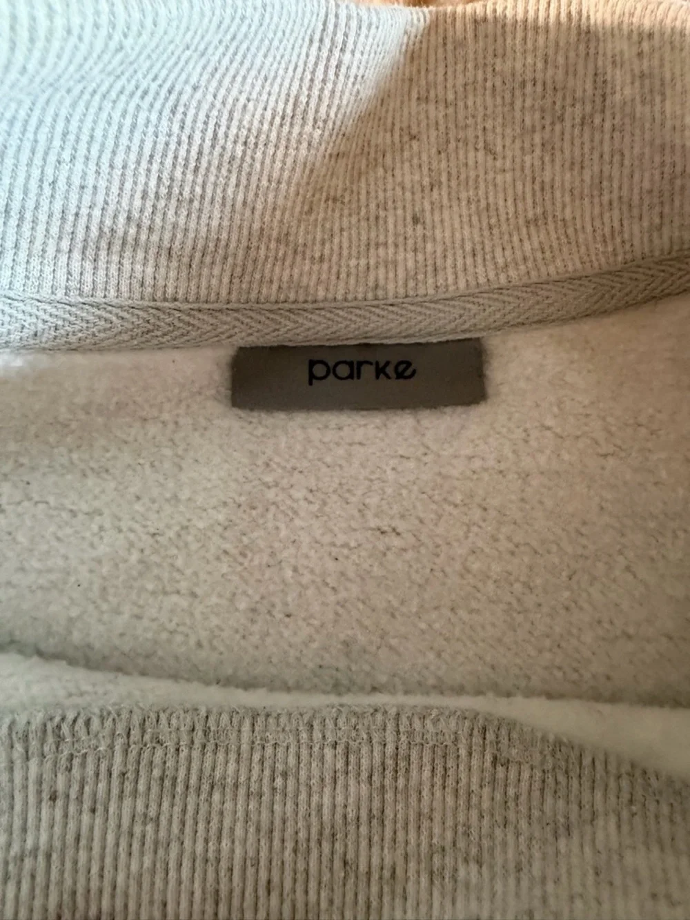 Women’s Crewneck Sweatshirt in Light Gray - Picture 3 of 6
